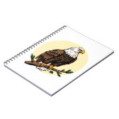 Adler Notizblock (Linke Seite)