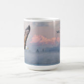 Adler Olympic Mountains Pacific Northwest Reise Kaffeetasse (Mittel)