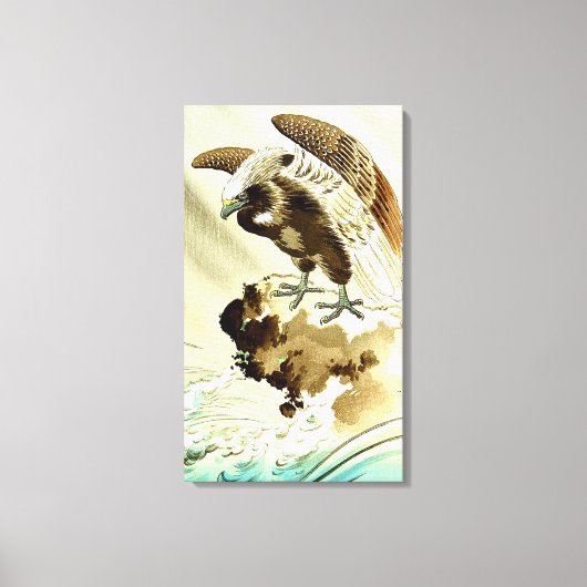 Adler over Waves Tsuchiya Koitsu 1930s Leinwanddruck (Vorderseite)