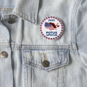 Adler - Personalisierbare Potus - Vize Potus Wahl Button (Beispiel)