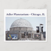 Adler Planetarium -.. Postkarte (Vorderseite)