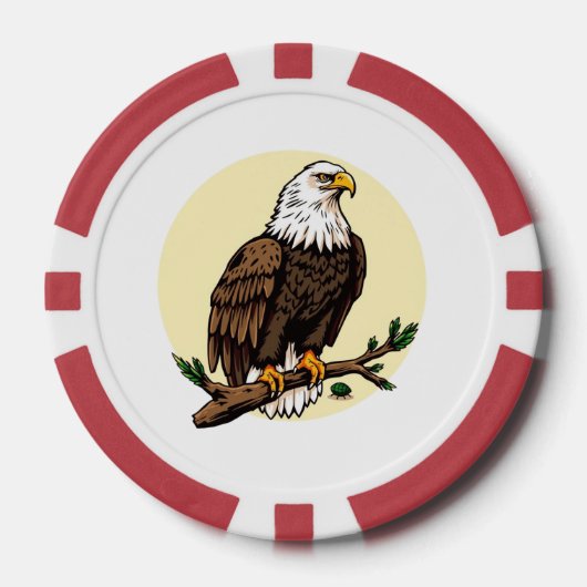 Adler Pokerchips (Vorderseite)