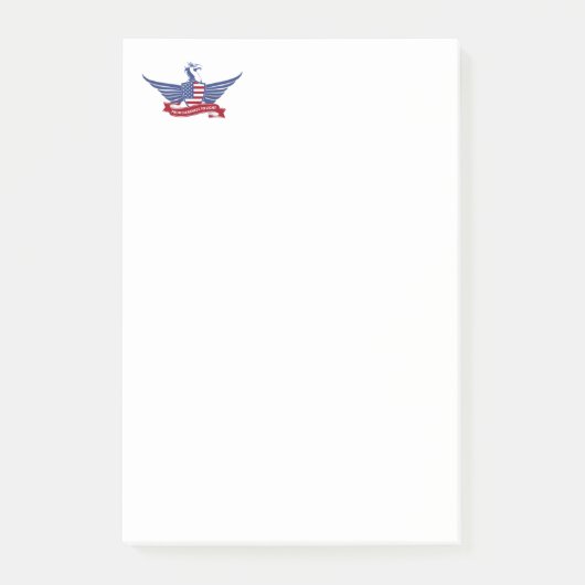 Adler Post-it Klebezettel (Vorderseite)