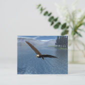 Adler Postkarte (Stehend Vorderseite)