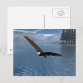 Adler Postkarte (Vorne/Hinten)