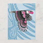 Adler Postkarte (Vorderseite)