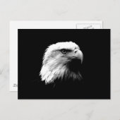 Adler Postkarte (Vorne/Hinten)