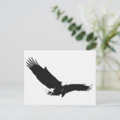 Adler Postkarte (Stehend Vorderseite)