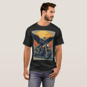 Adler-Rebell-Reiter T-Shirt (Vorne ganz)