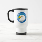 Adler-Reise-Tasse Reisebecher (Links)
