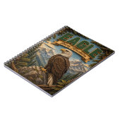 Adler Rocky Mountains POPCUT Notizblock (Linke Seite)