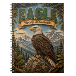 Adler Rocky Mountains POPCUT Notizblock