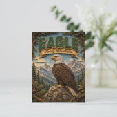Adler Rocky Mountains POPCUT Postkarte (Stehend Vorderseite)