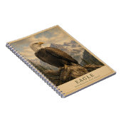 Adler Rocky Mountains VINTAGE Notizblock (Rechte Seite)
