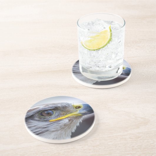 Adler Sandstein Untersetzer (Seite)