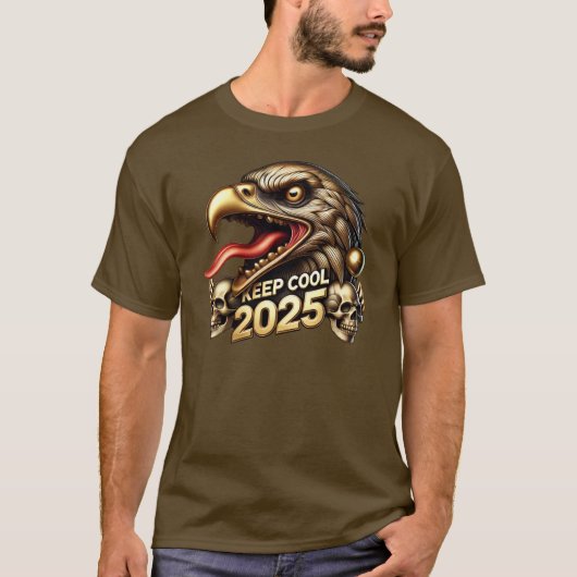 Adler Schlangen Gott der Finsternis keep cool 2025 T-Shirt (Vorderseite)