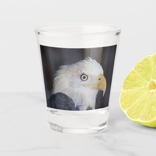 Adler Schnapsglas (Vorderseite)