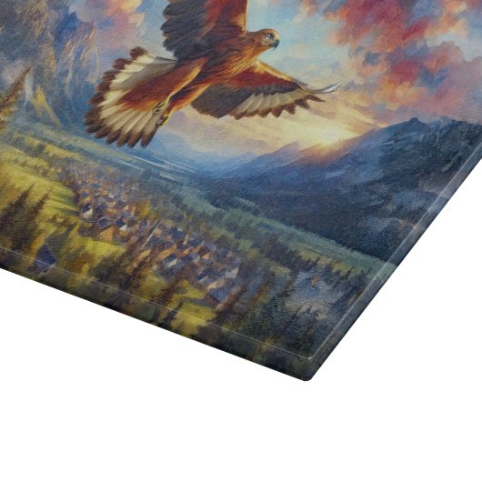 Adler Schneidebrett (Ecke)