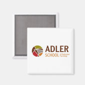 Adler School Magnet 11 (Vorderseite/Rückseite)