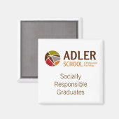 Adler School Magnet 9 (Vorderseite/Rückseite)