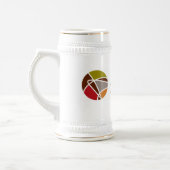 Adler SchulTasse 2 Bierglas (Links)