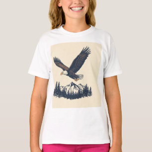 Adler schwebend T-Shirt
