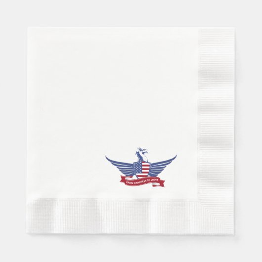 Adler Serviette (Vorderseite)