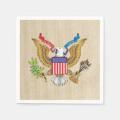 Adler Serviette (Vorderseite)