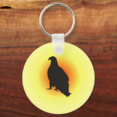 Adler Silhouette Schlüsselanhänger (Vorderseite)