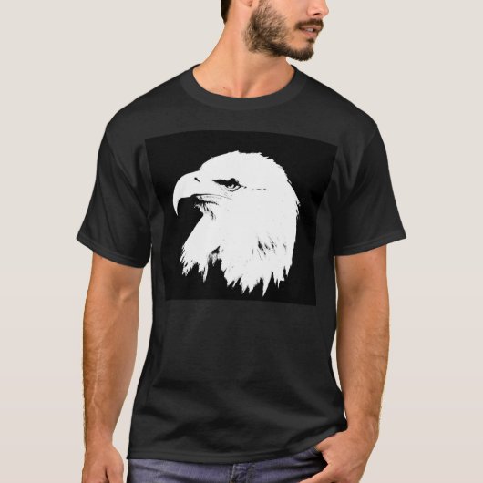 Adler-Silhouette T-Shirt (Vorderseite)