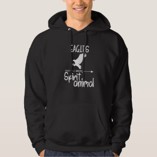 Adler sind mein Geiststier für Männer Frauen Falke Hoodie