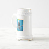 Adler Stein Bierglas (Vorderseite Links)