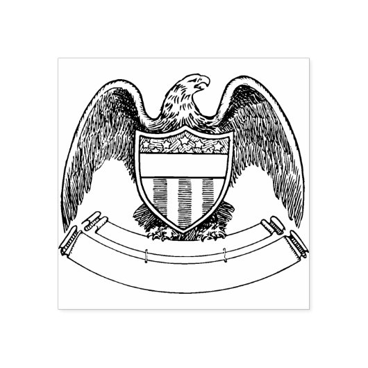 Adler-Stempel Gummistempel (Prägung)