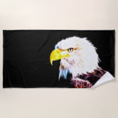 Adler Strandtuch (Vorderseite)