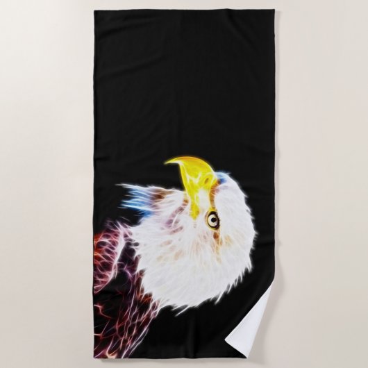 Adler Strandtuch (Vorderseite)