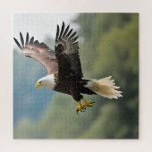 Adler stürzt durch den Himmel Puzzle (Vertikal)