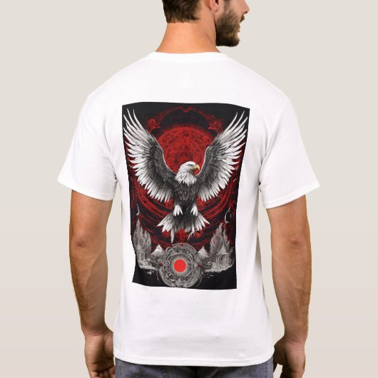 Adler T-Shirt (Rückseite)