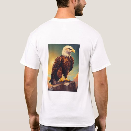 Adler T-Shirt (Rückseite)
