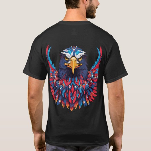 Adler T-Shirt (Rückseite)