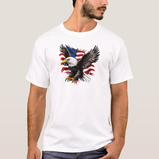 Adler T - Shirt 4. Juli (Vorderseite)