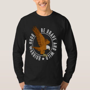 Adler Tapferer Ornithologe Falknerei Falke Habicht T-Shirt