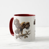 Adler Tasse (Vorderseite Links)