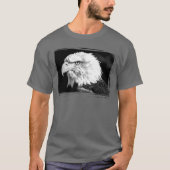 Adler Template Elegant Dark Gray Add Image T-Shirt (Vorderseite)