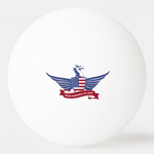 Adler Tischtennisball (Vorderseite)