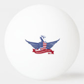 Adler Tischtennisball (Rückseite)
