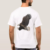 Adler, Totem Pole & Mountain Szene T-Shirt (Rückseite)