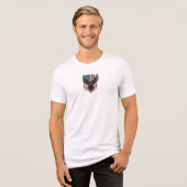 Adler Tri-Blend Shirt (Vorderseite voll)