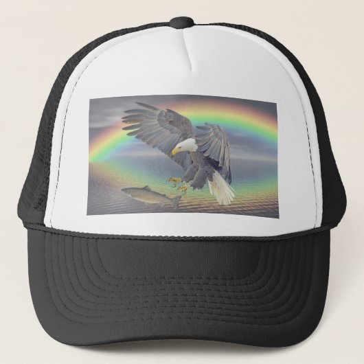 Adler Truckerkappe (Vorderseite)