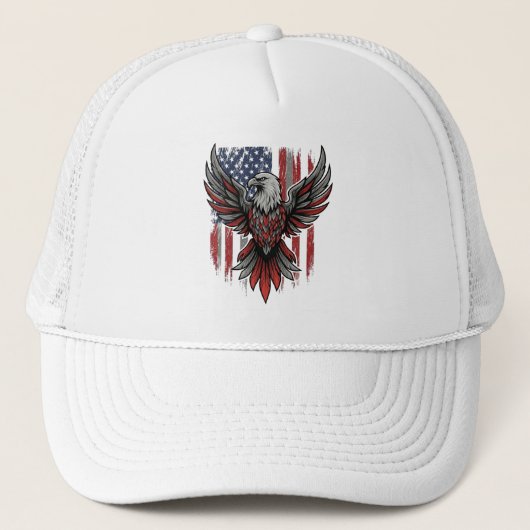 Adler Truckerkappe (Vorderseite)