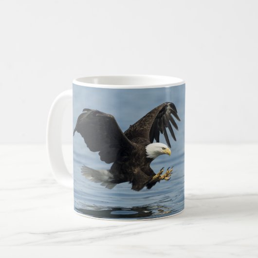 Adler über Ansatz Kaffeetasse (Vorderseite Links)
